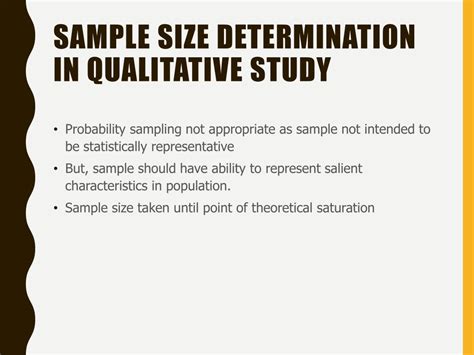 adequate sample size for quantitative research|research sampling and sample size determination a practical application.